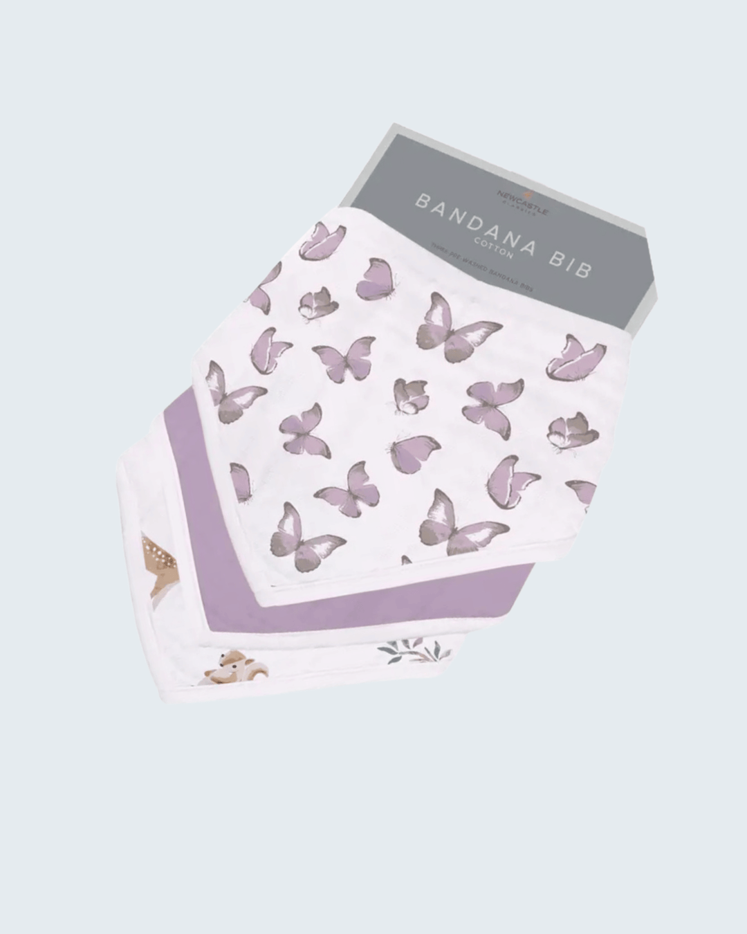 Mountain Meadow Cotton Bandana Bibs 3 Pack