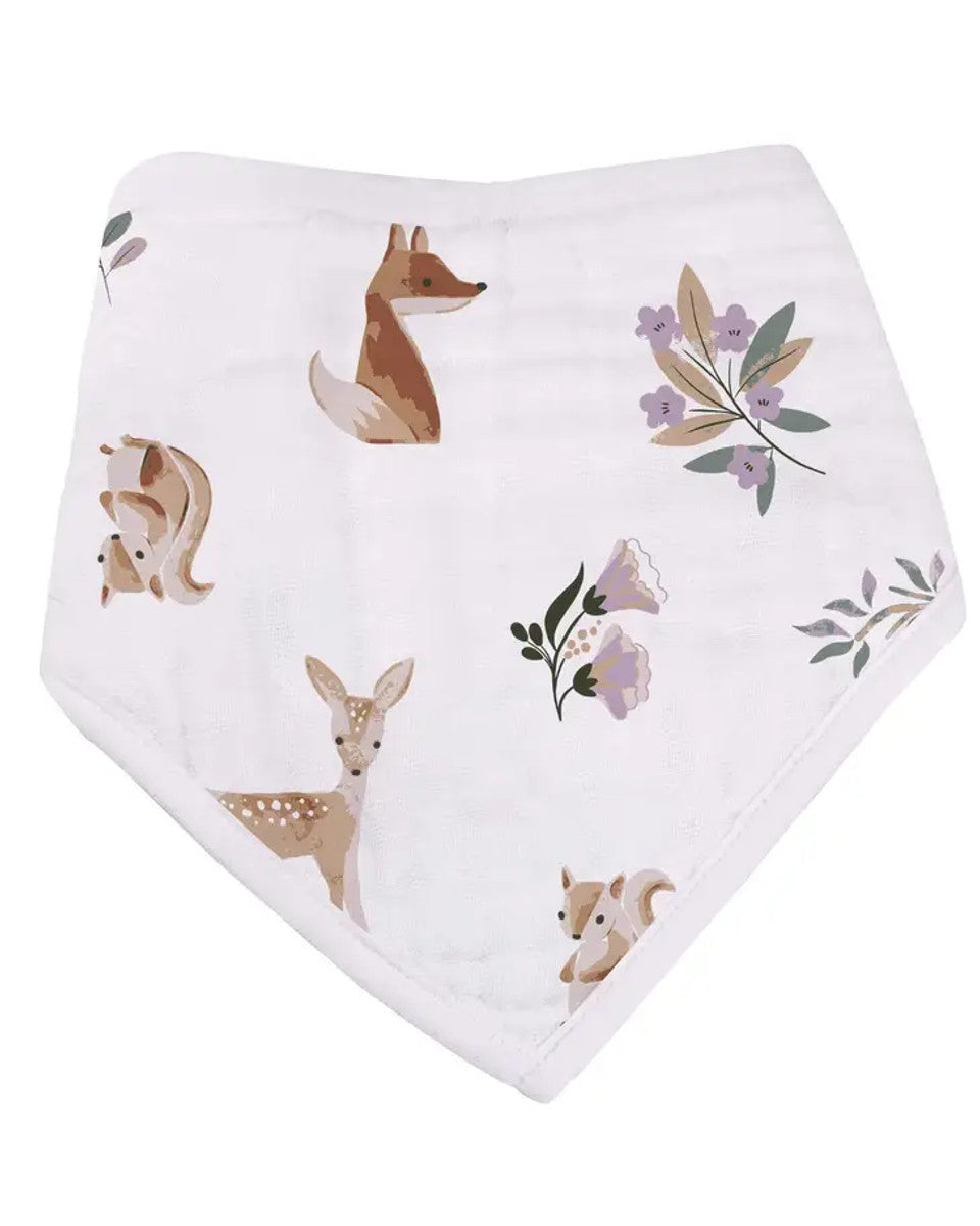 Mountain Meadow Cotton Bandana Bibs 3 Pack
