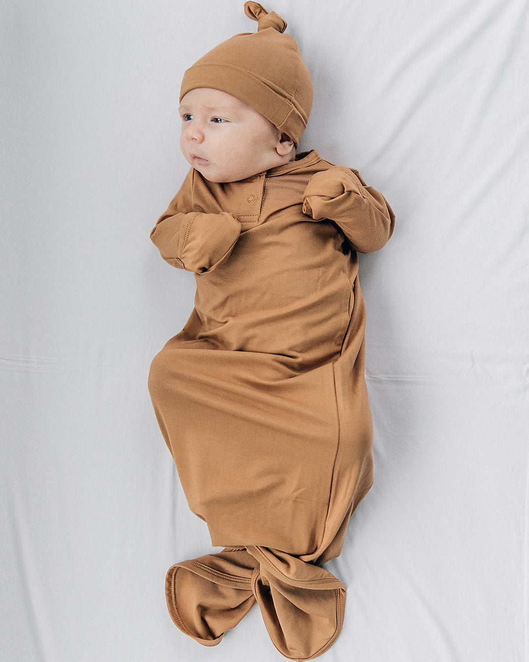 Mustard Bamboo Knot Gown
