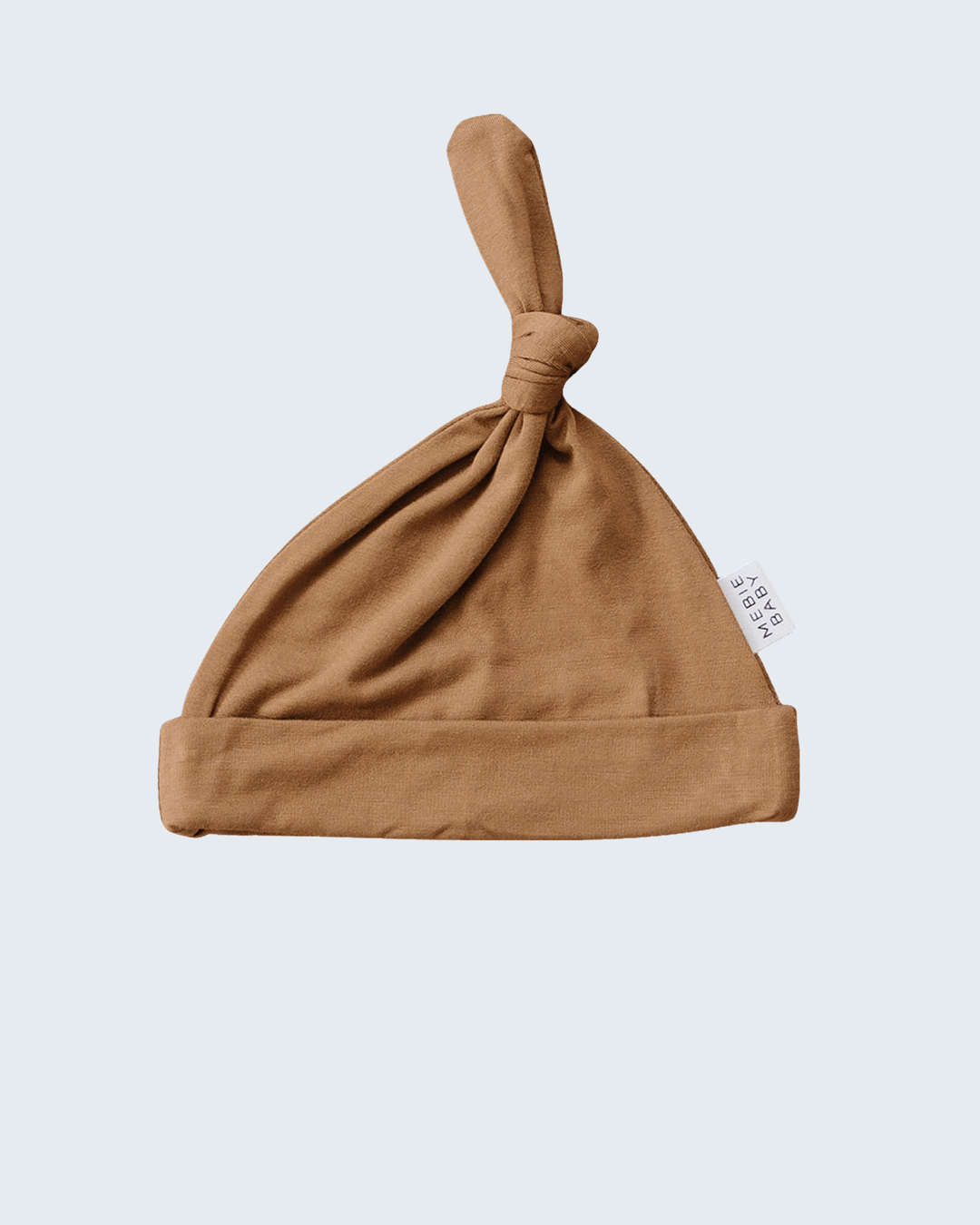 Mustard newborn knot hat