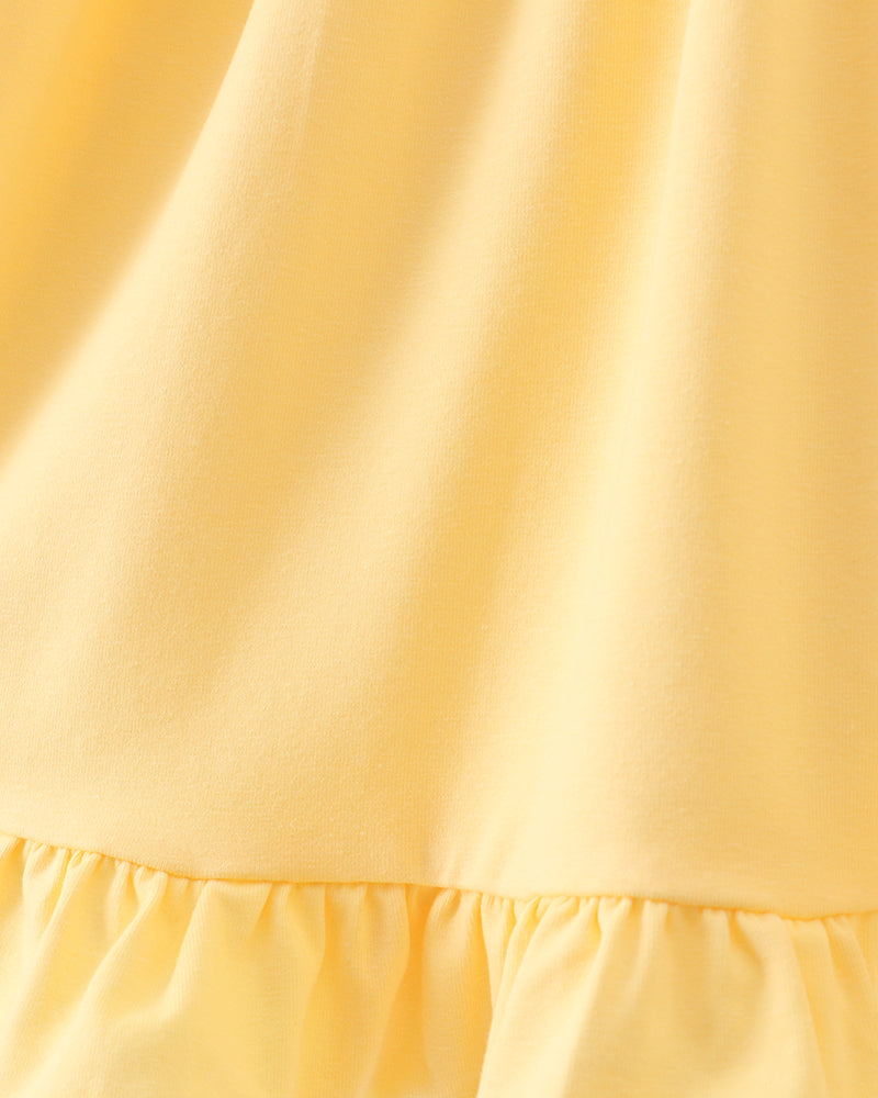 Yellow fabric
