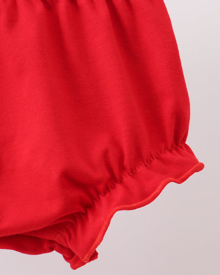 Red bloomers