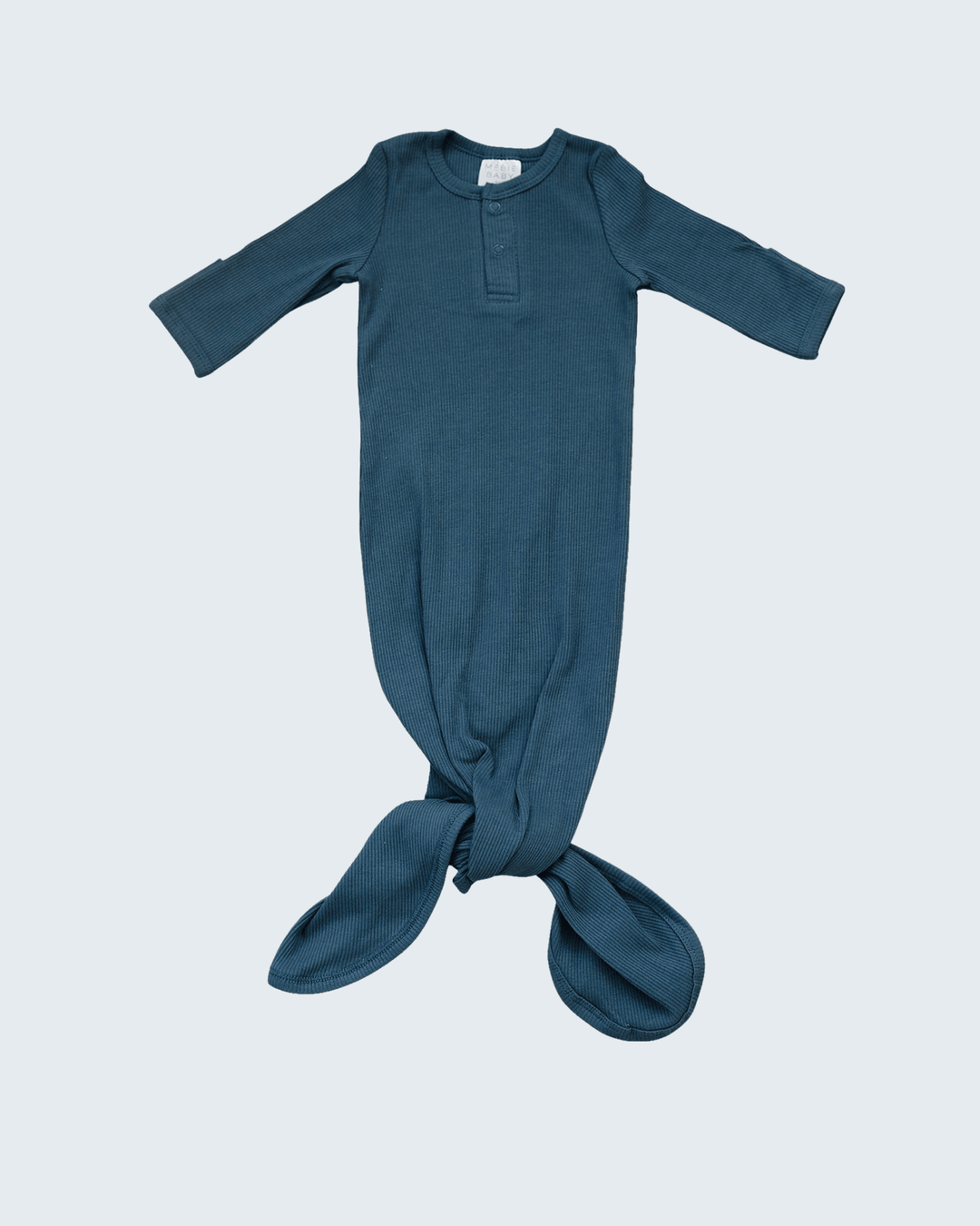 Navy blue knot gown