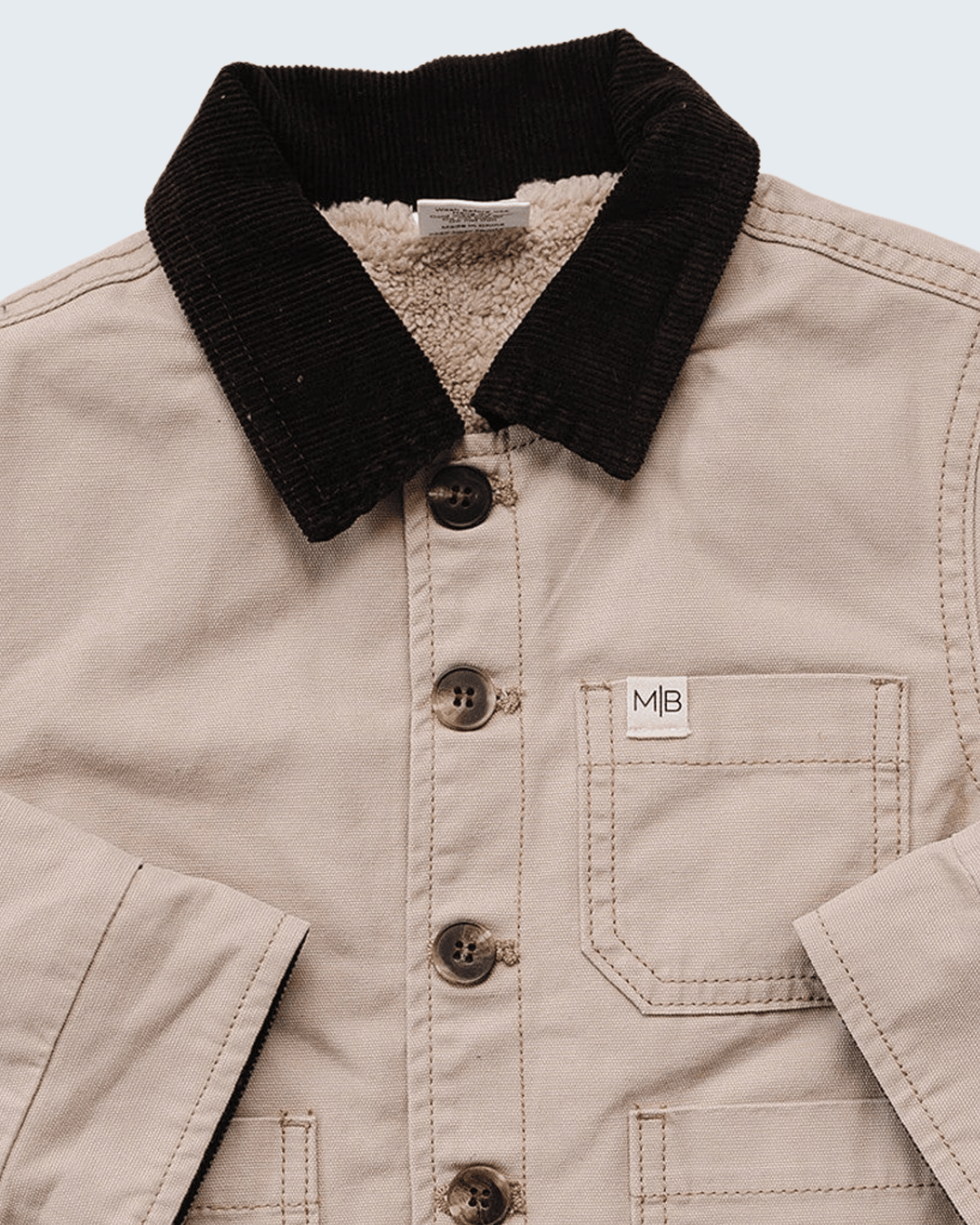 Oatmeal Cotton Barn Jacket