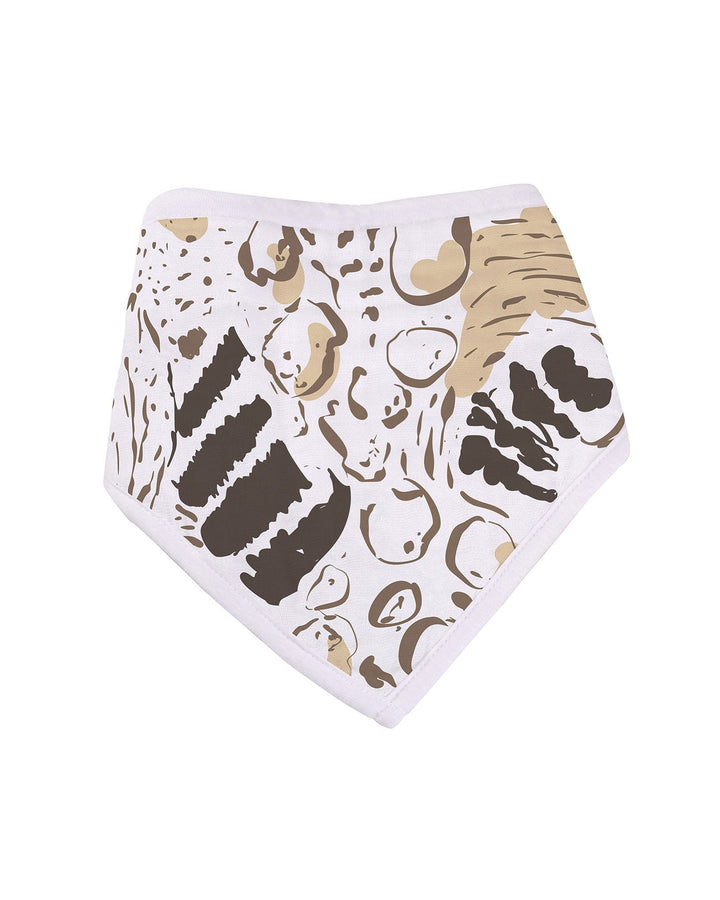 On The Savannah Bamboo Bandana Bibs 4 Pack