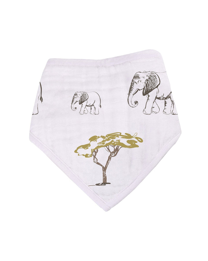 On The Savannah Bamboo Bandana Bibs 4 Pack