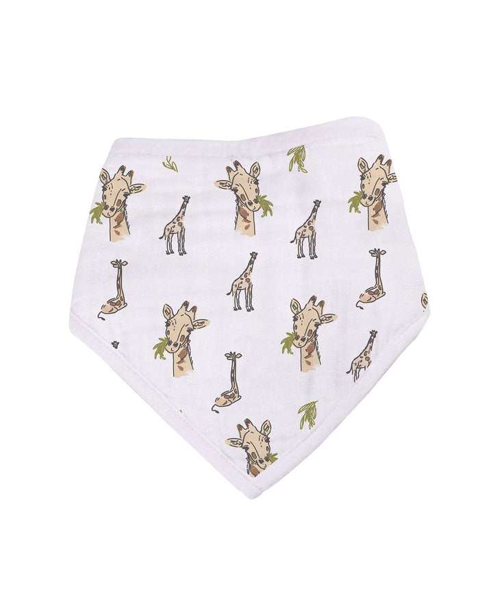 On The Savannah Bamboo Bandana Bibs 4 Pack