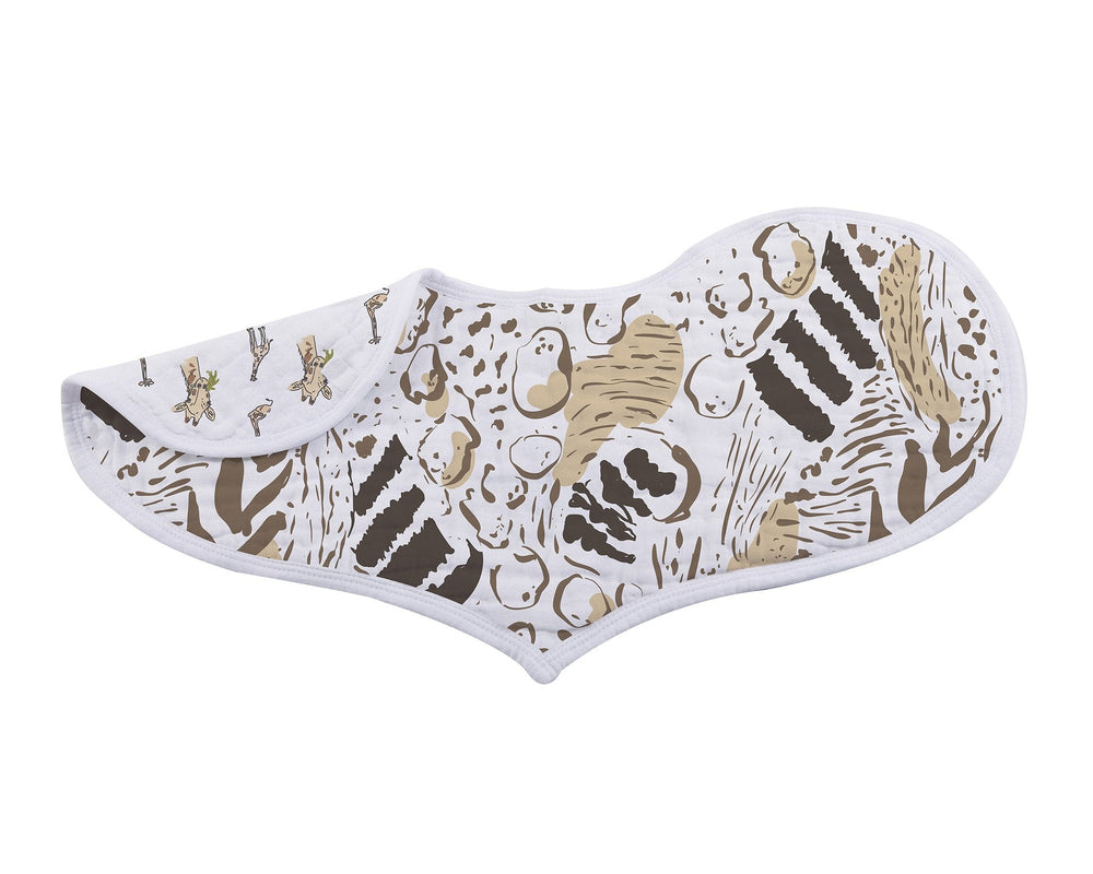 On The Savannah Heart Bib 2 Pack