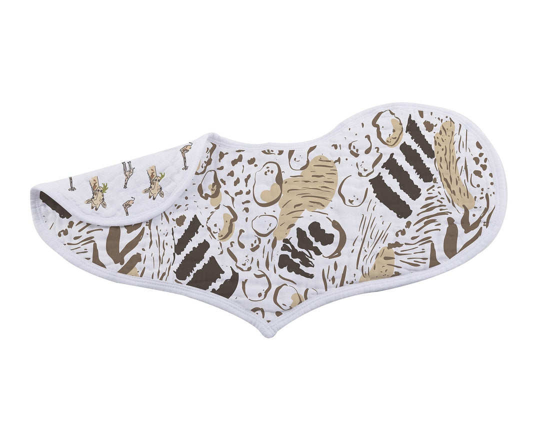 On The Savannah Heart Bib 2 Pack