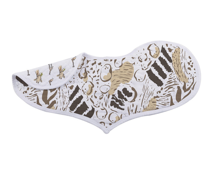 On The Savannah Heart Bib 2 Pack