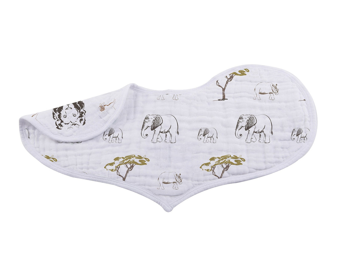 On The Savannah Heart Bib 2 Pack