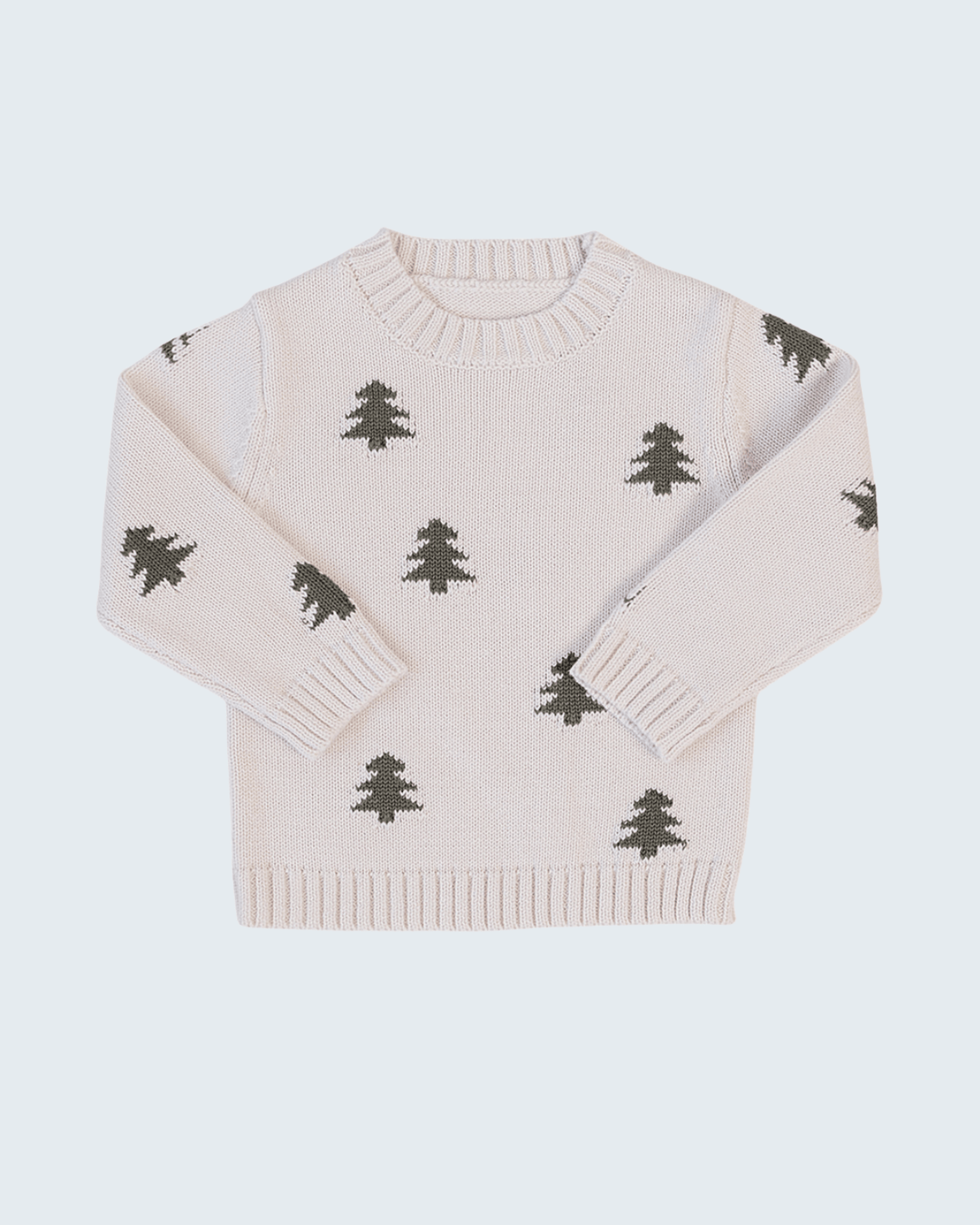 Pine Tree Knit Sweater for boys