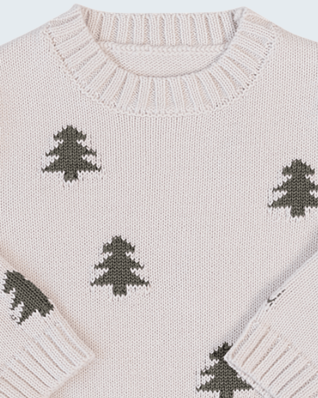 Pine Tree Knit Sweater for boys