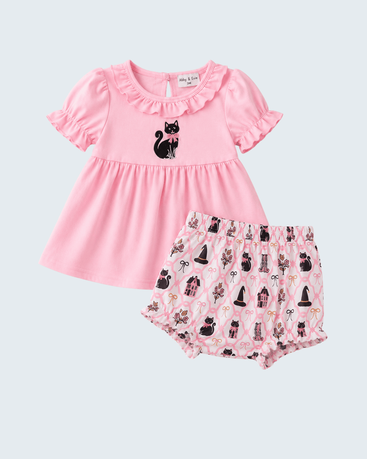 A two-piece baby girl&