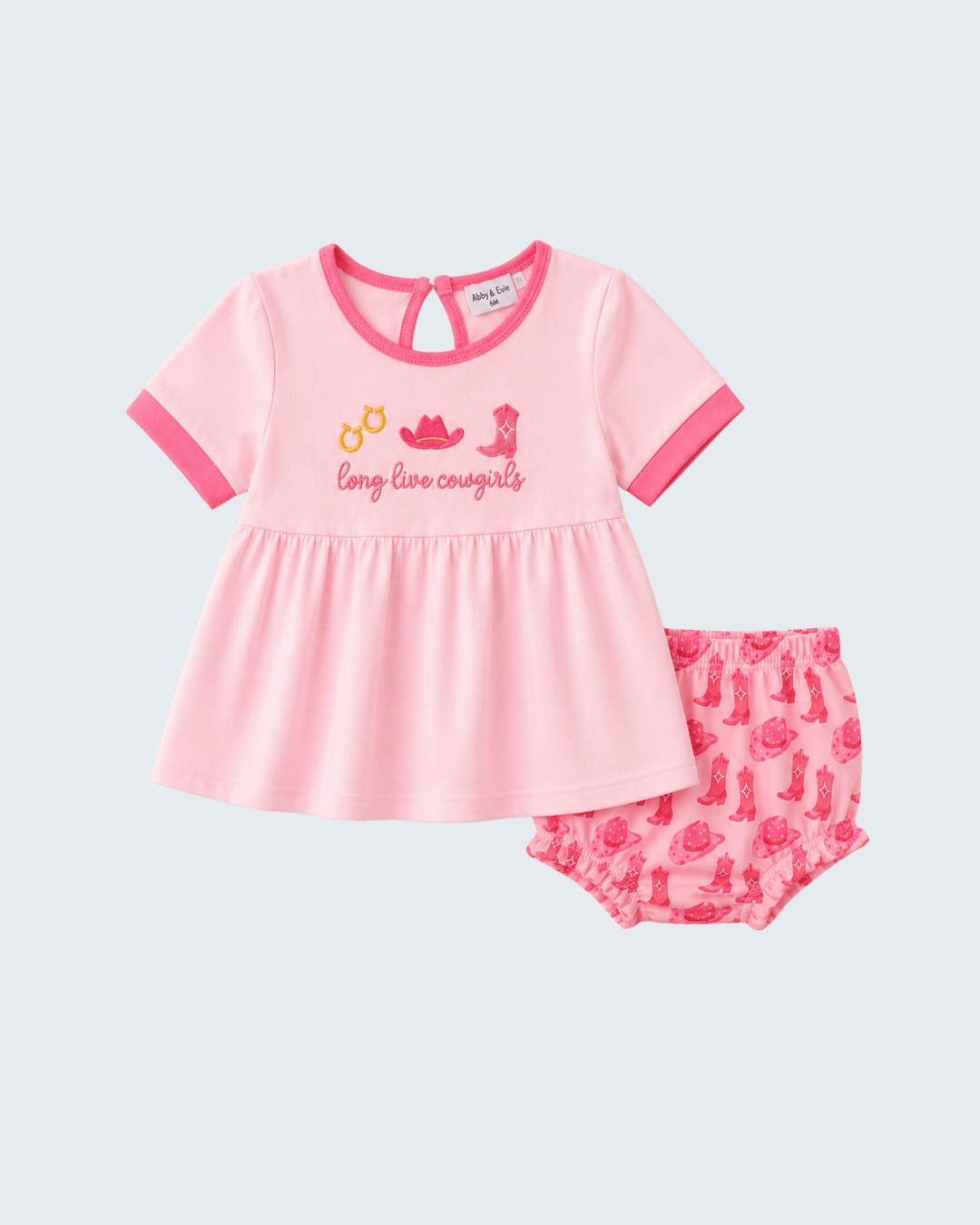 A two-piece baby girl&