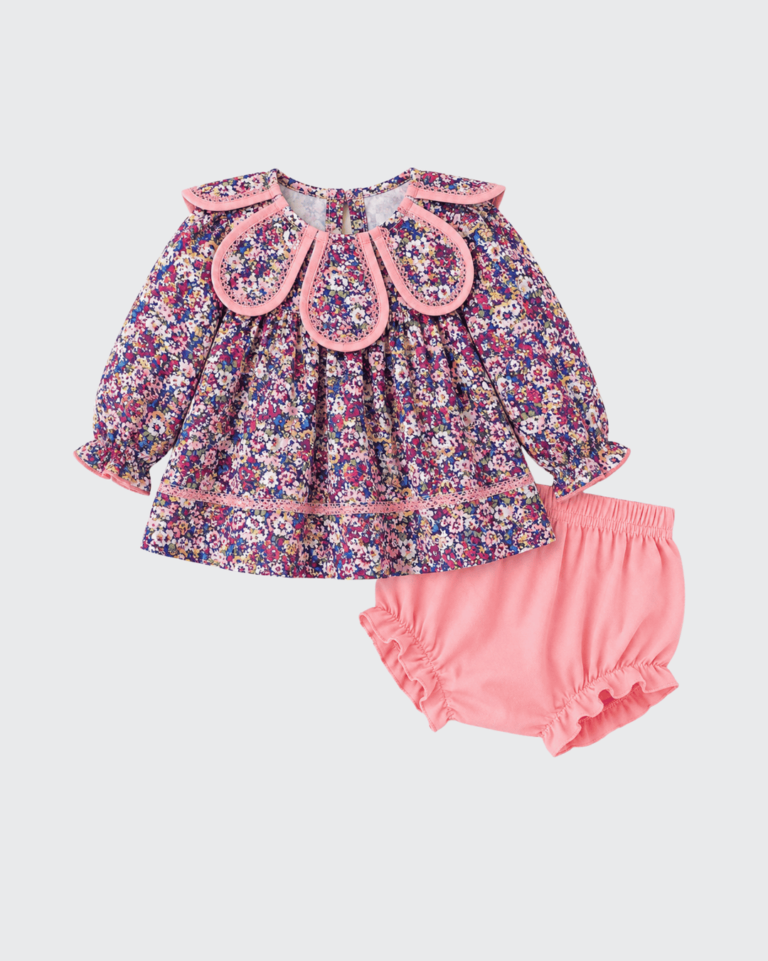 A toddler girl&