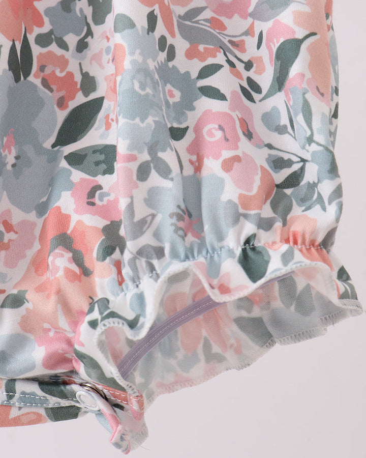 Floral-patterned garment  on a white background