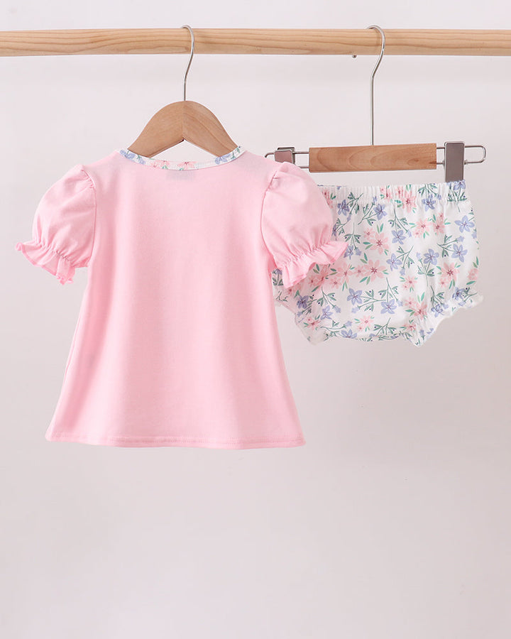 A toddler girl&
