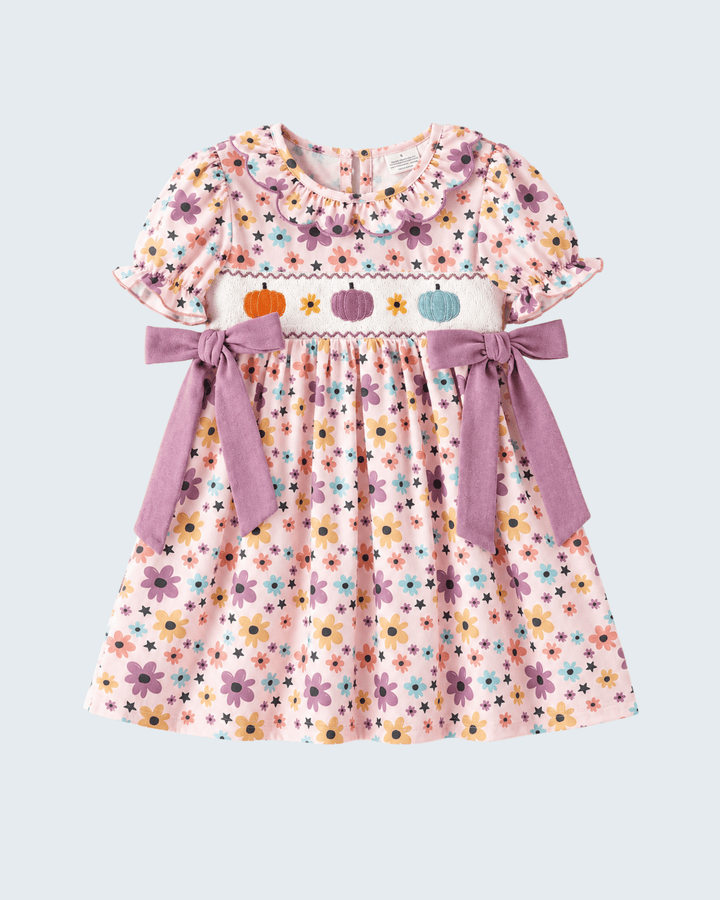 A toddler girl&
