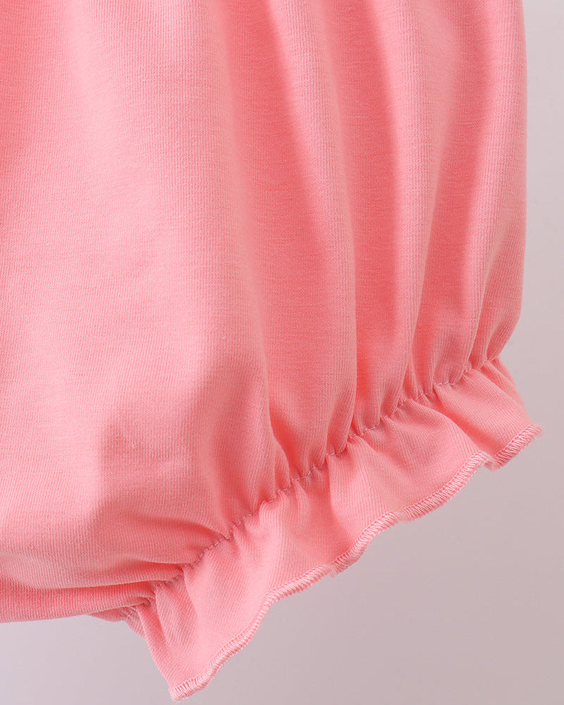 Pink baby bloomers