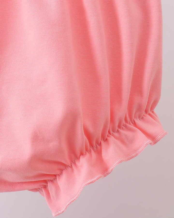 Pink baby bloomers