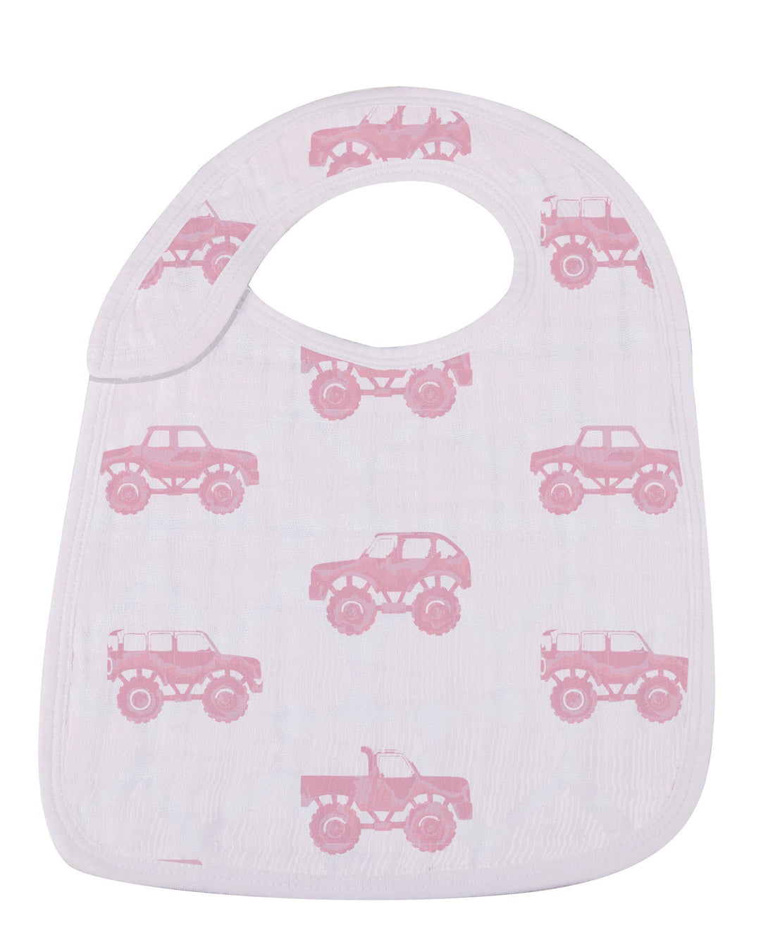 Pretty In Pink Bamboo Snap Bibs 3 Pack