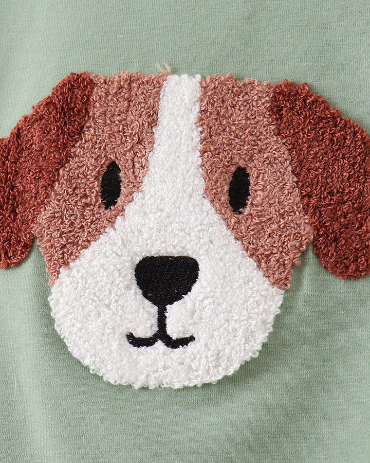 Puppy French Knot Top