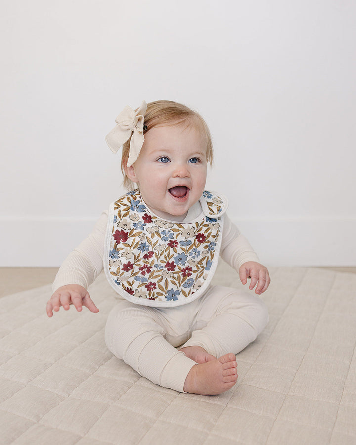 Desert Floral Classic Luxe Fleece Bib