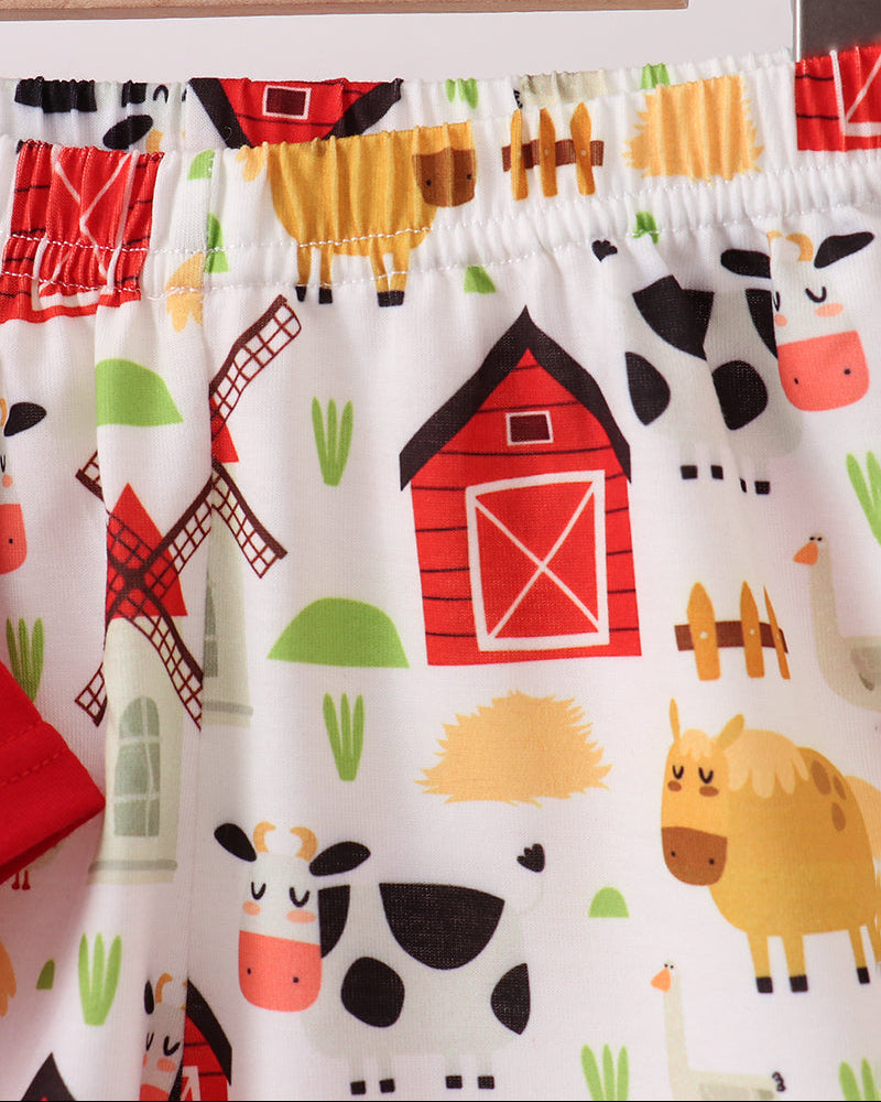 Farm print shorts 