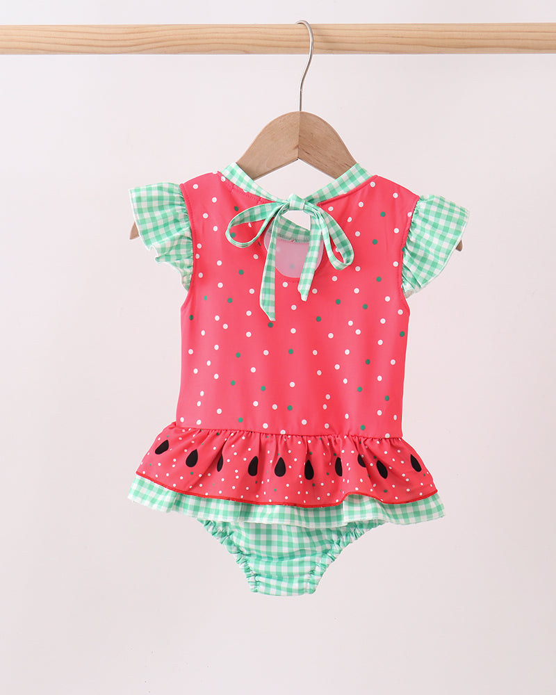 Pink and green children&