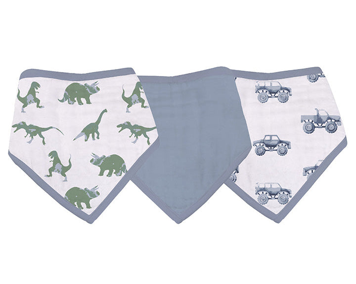 Rough Terrain Cotton Bandana Bibs 3 Pack