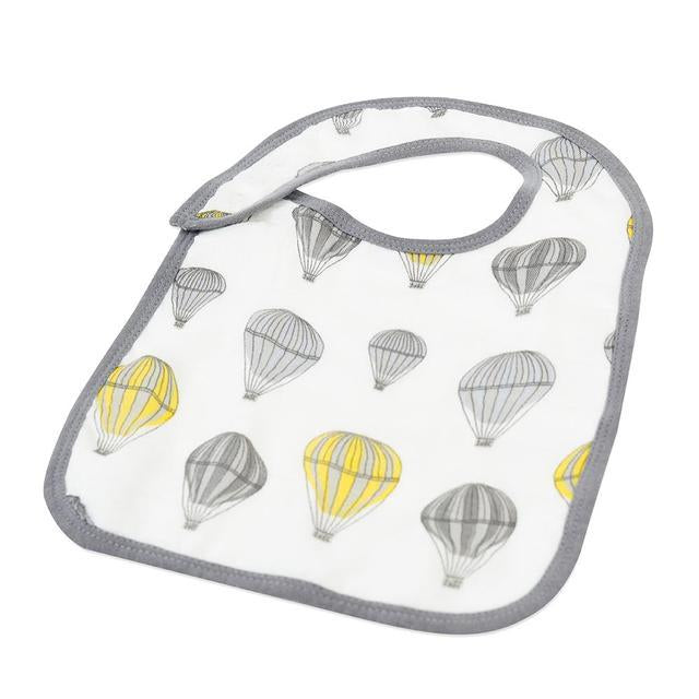 Traveler Bamboo Muslin Snap Bibs 3 Pack
