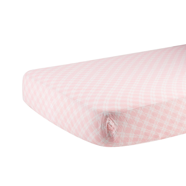 Plaid Cotton Muslin Crib Sheet