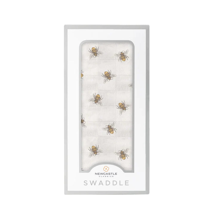 Honey Bee Bamboo Swaddle