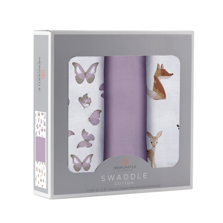 Mountain Meadow Swaddle 3 Pack