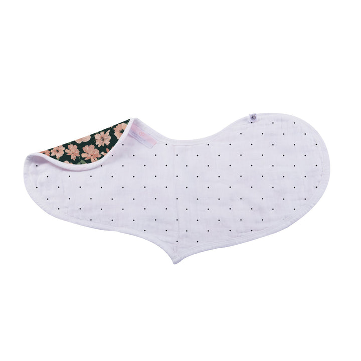 Canyon Sunset Bamboo Heart Bib 2 Pack