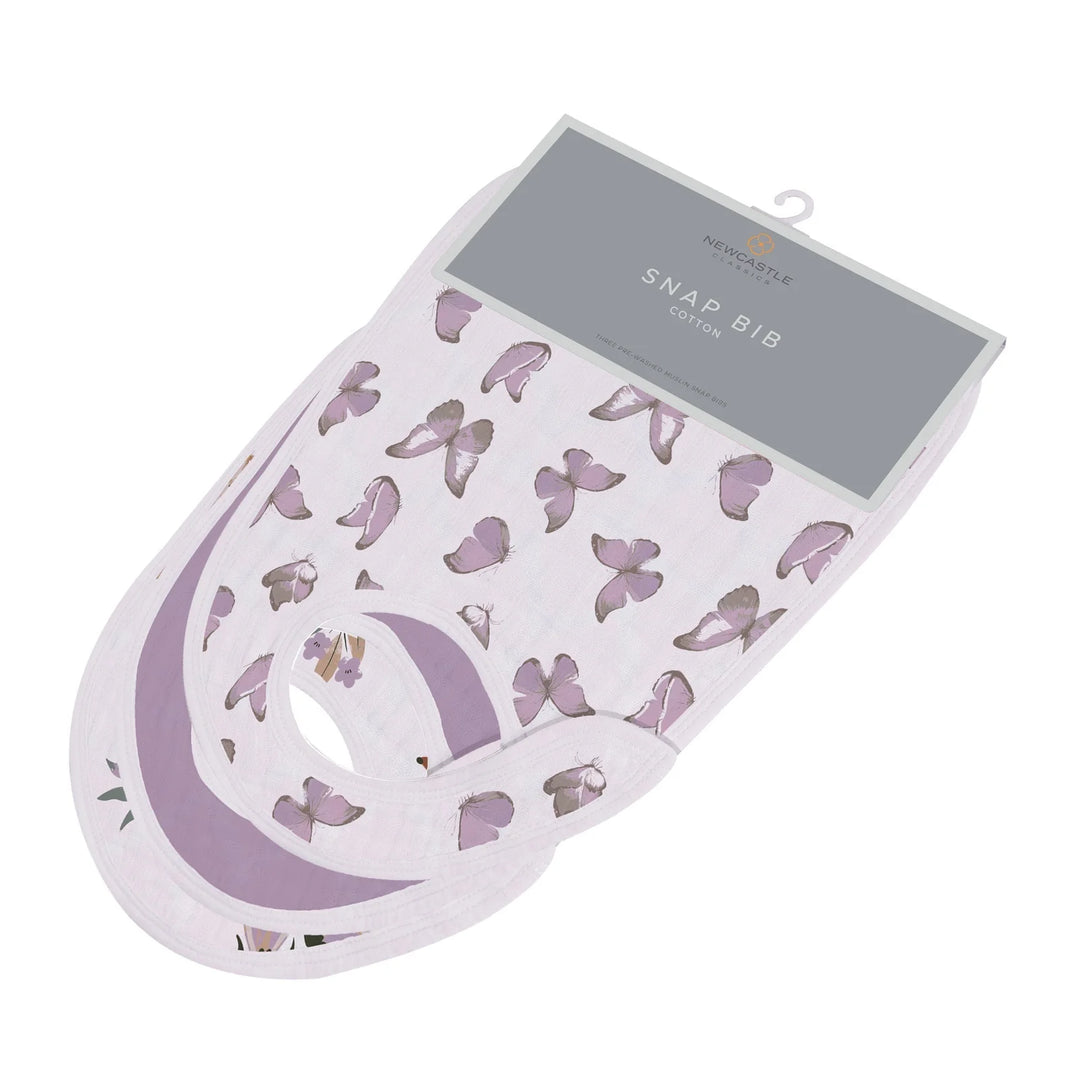 Mountain Meadow Snap Bibs 3 Pack