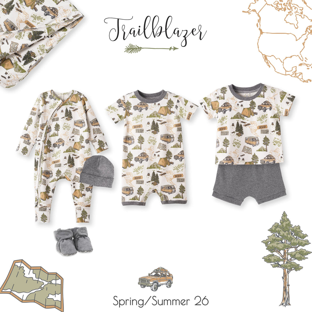 Trailblazer Soft Bamboo Shortall Romper
