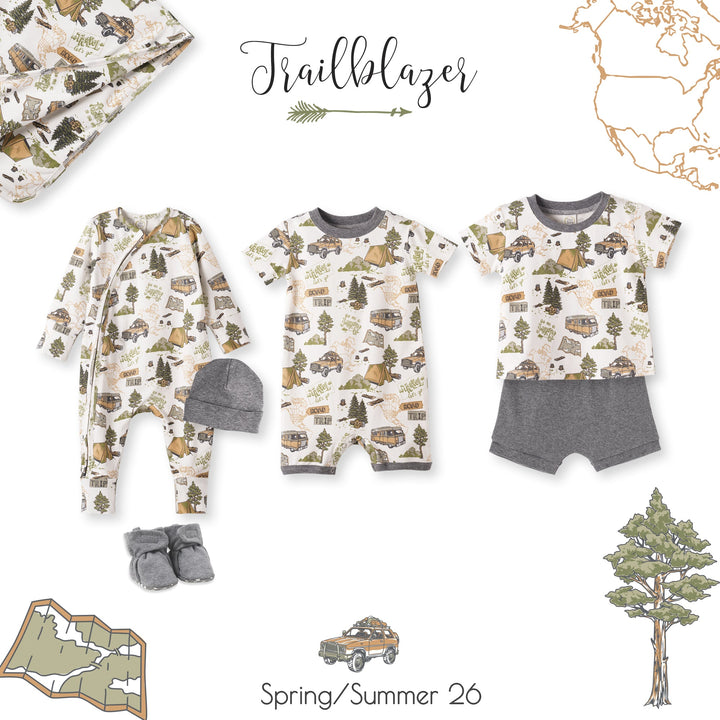 Trailblazer Soft Bamboo Shortall Romper