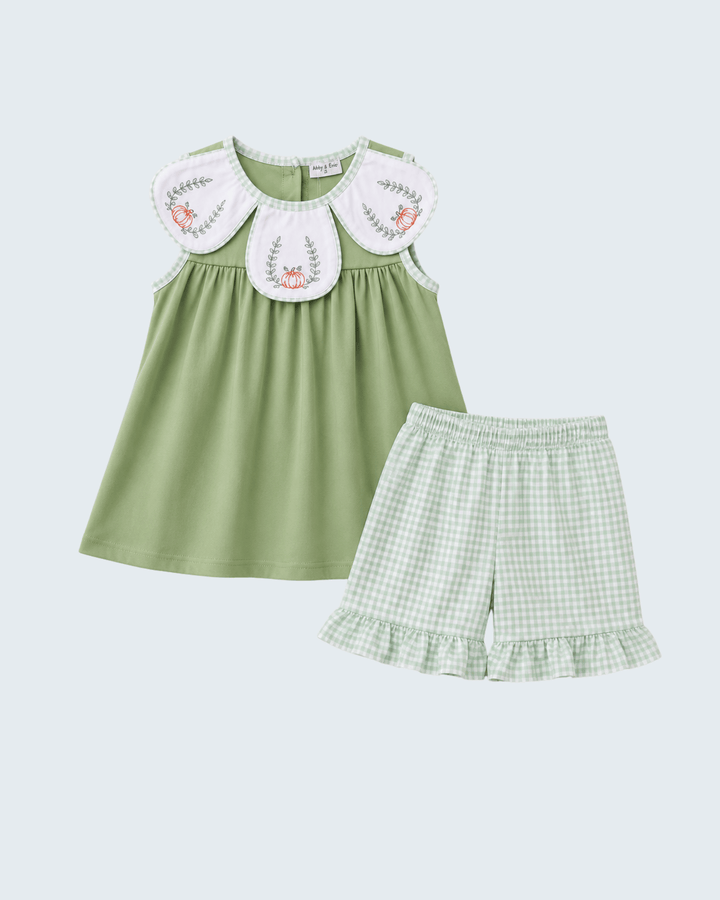 A two-piece baby girl&