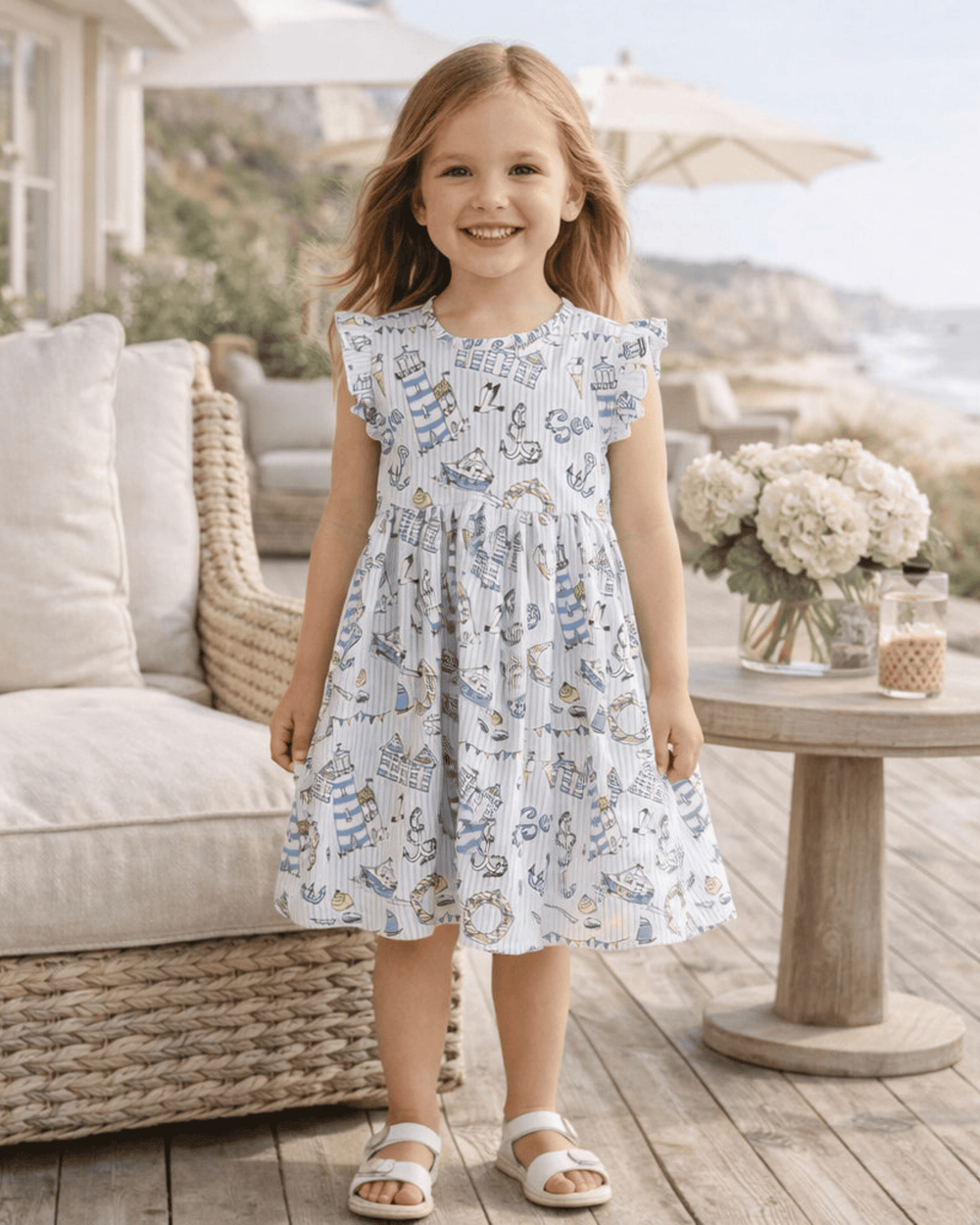 Seashore Soft Bamboo Summer Dress
