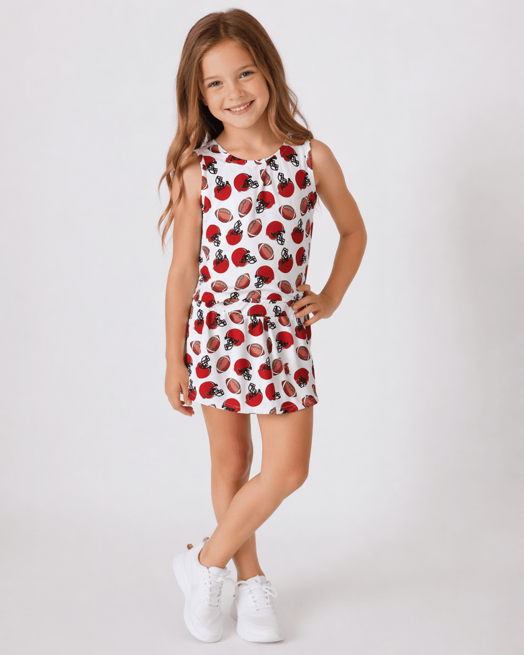 Active Football Print Skort Set