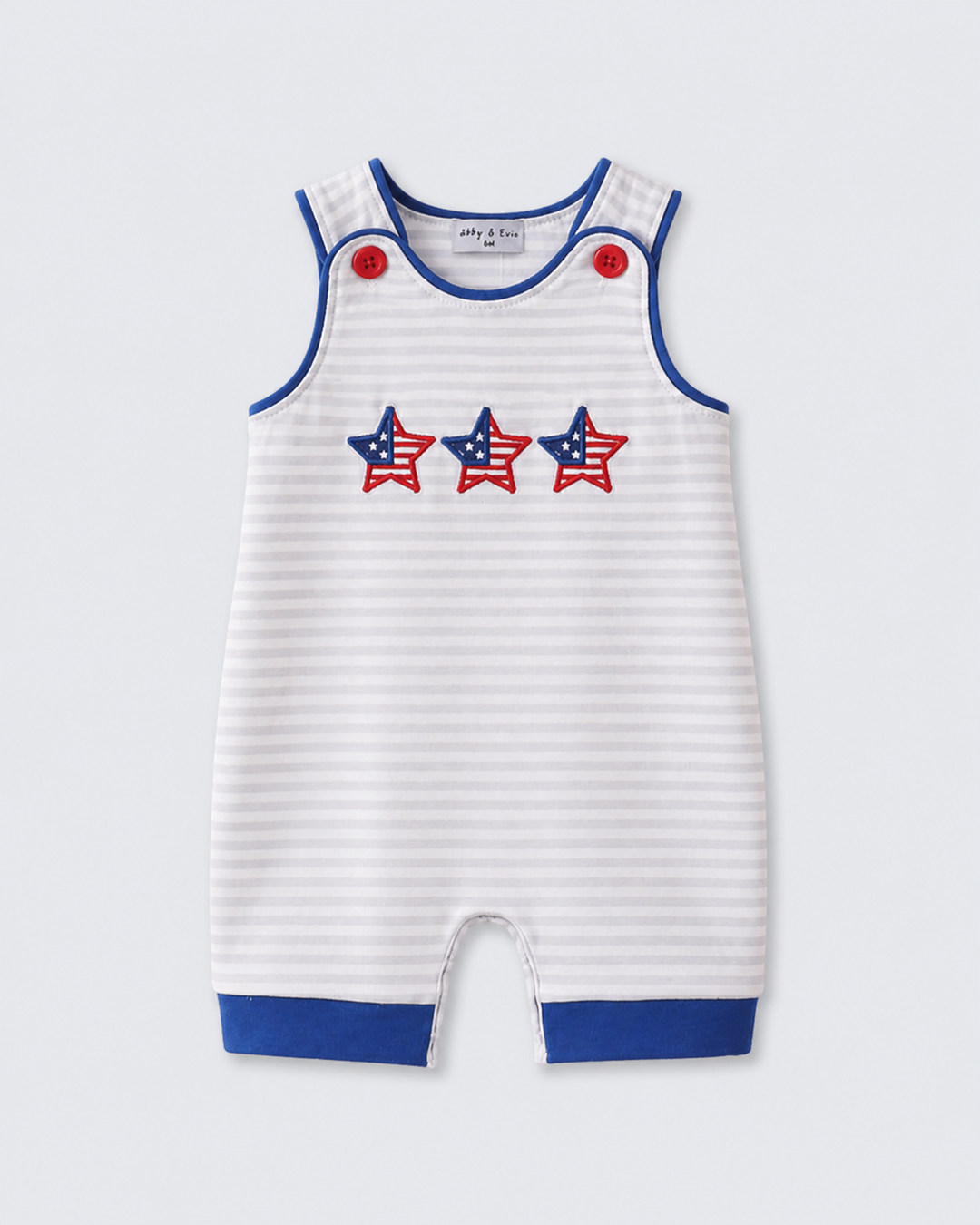 Star Applique Stripe Jon Jon