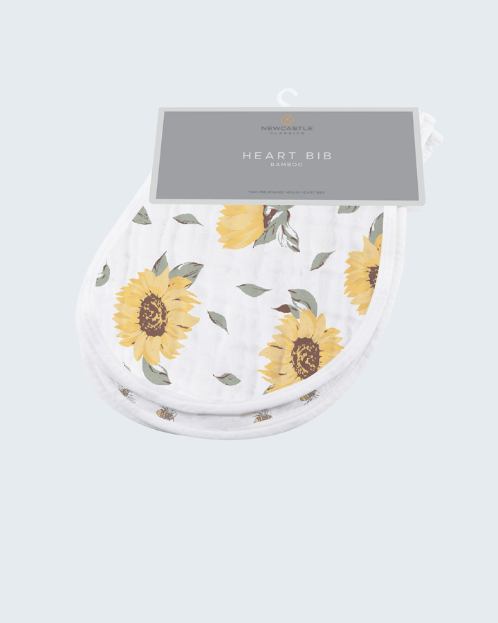 Sunflower heart bibs