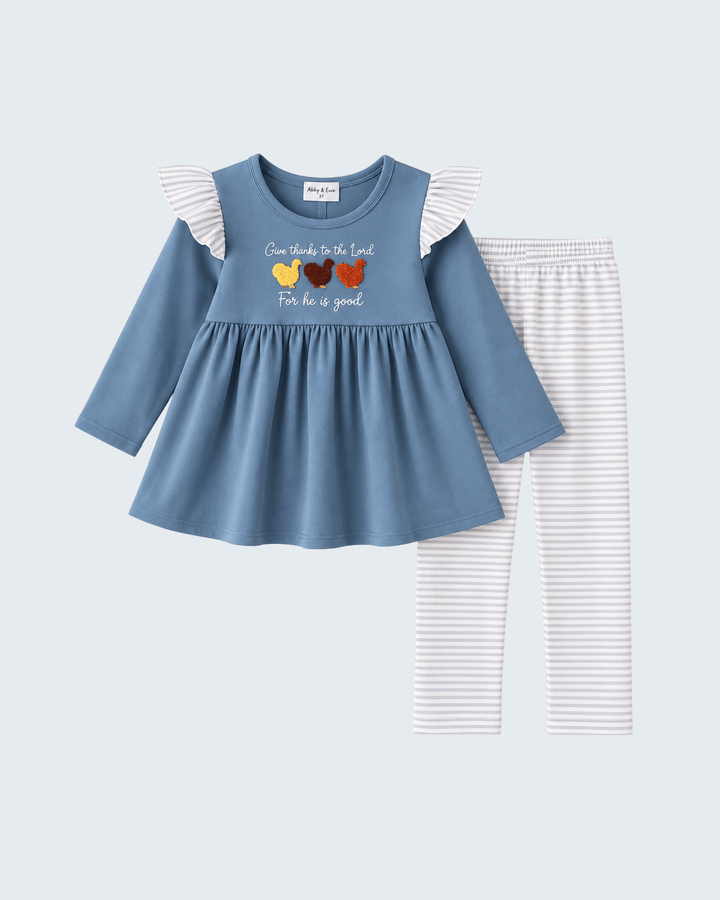 A toddler girl&
