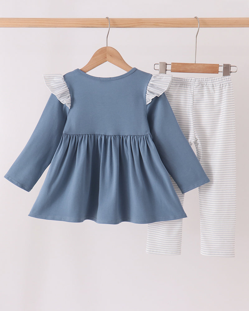 A toddler girl&