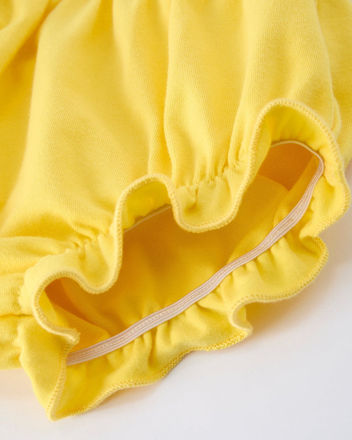 Turtle Print Smocked Bloomers Set