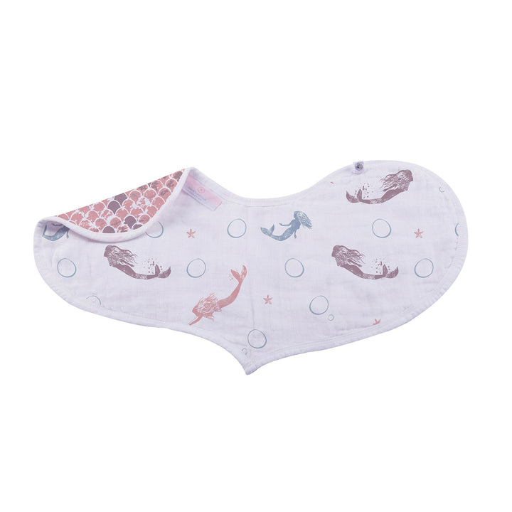 Under The Sea Bamboo Heart Bib 2 Pack
