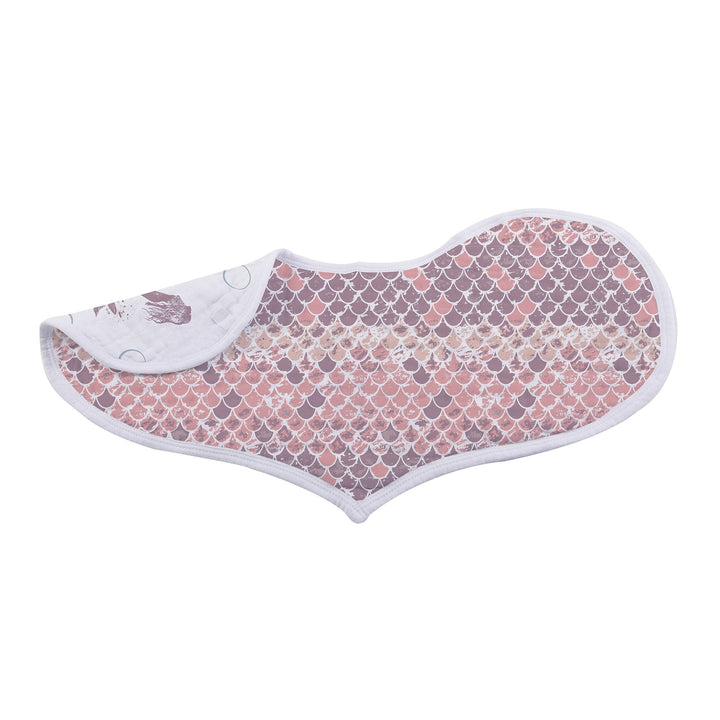 Under The Sea Bamboo Heart Bib 2 Pack