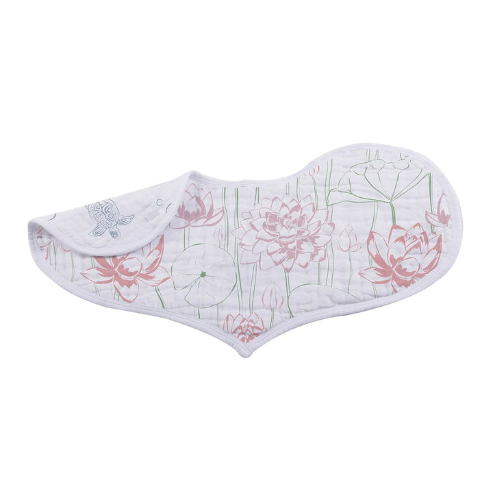 Under The Sea Bamboo Heart Bib 2 Pack